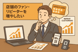 店舗のファンやリピーターを増やしたい様子