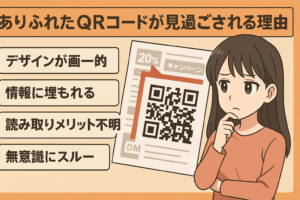 ありふれたQRコードが見過ごされる理由