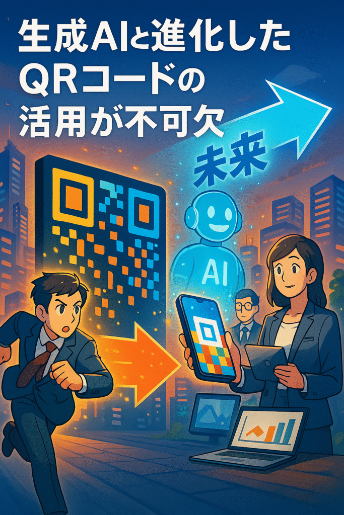 未来のスタンダードに乗り遅れないためには、生成AIと進化したQRコードの活用が不可欠な様子