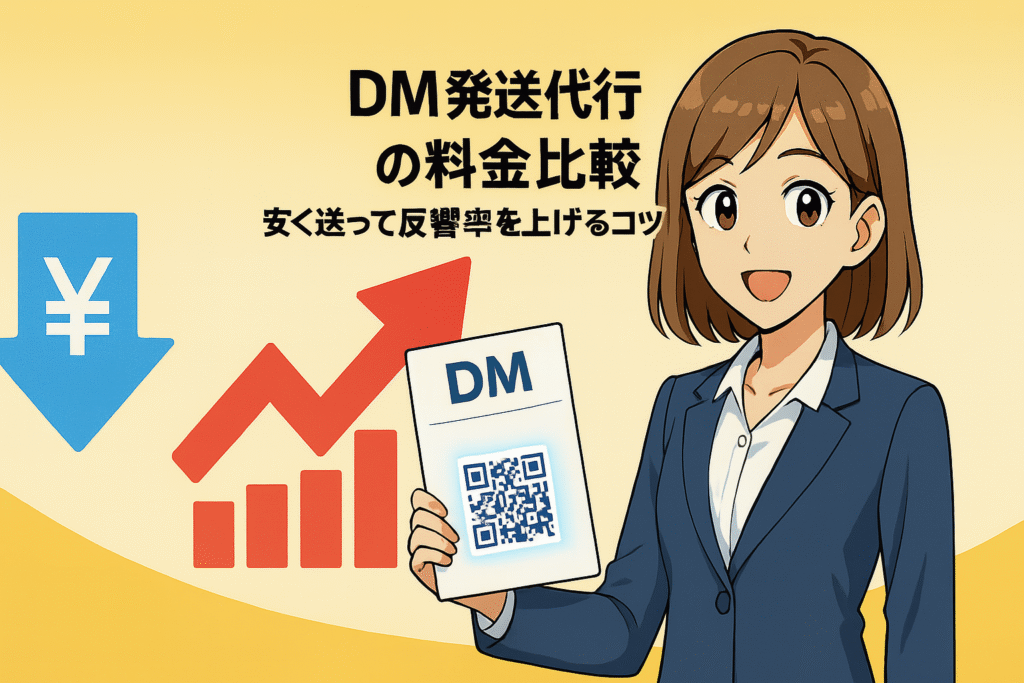 DM発送代行｜料金を抑え反響率UPのコツ｜AwesomeQRのサムネイル画像