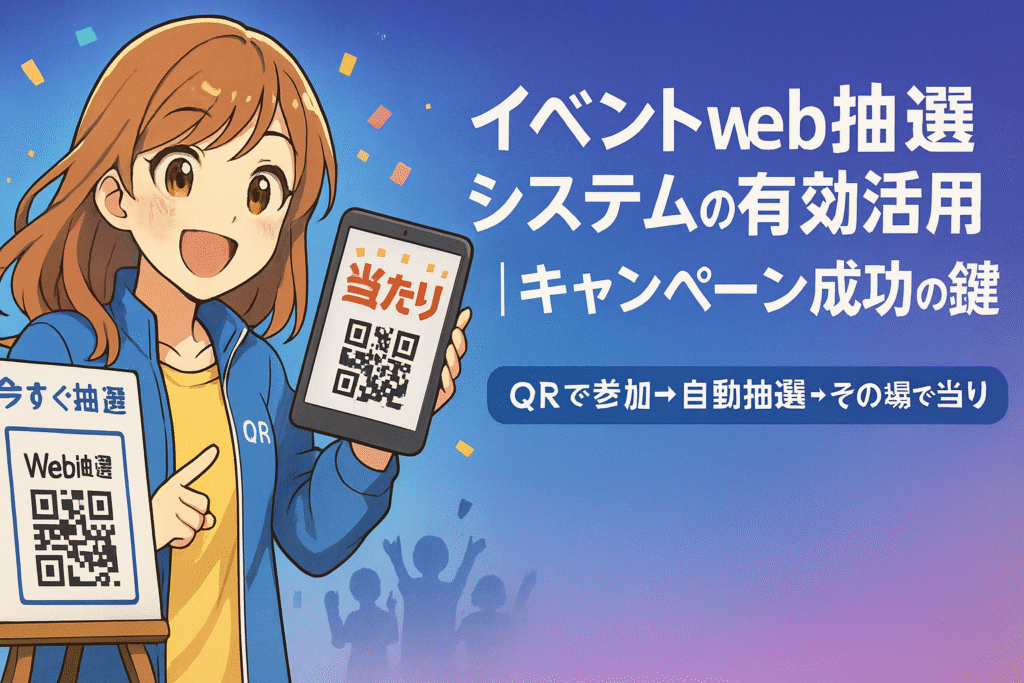 イベントweb抽選システムの有効活用のサムネイル画像