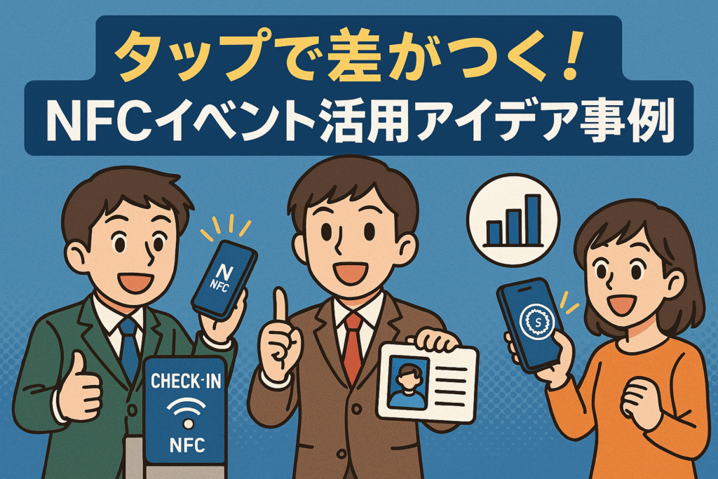 タップで差がつく！NFCイベント活用アイデア事例のサムネイル画像